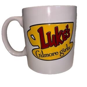 Gilmore Girls Luke's Diner Embossed 20oz Coffee Tea Drink Mug Ships Fast NEW